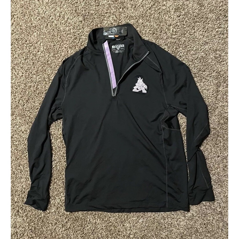 Arizona Phoenix Coyotes Kachina Long Sleeve Half Zip Sports Jacket NHL Hockey M